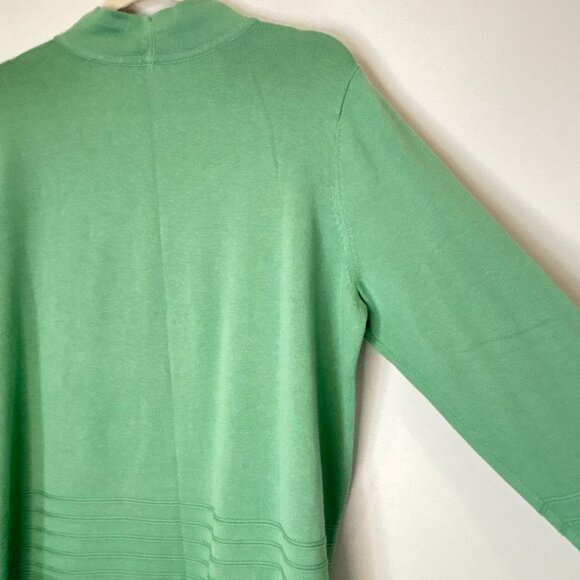 Isaac Mizrahi Pullover Mock Neck Sweater Tunic Kangaroo Pocket Size XL *D20 - Picture 16 of 16